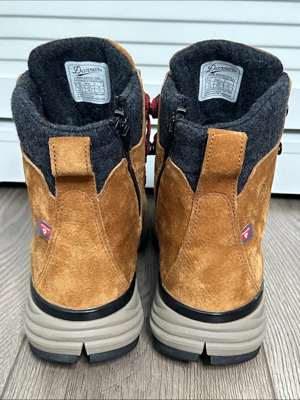 Danner Arctic 600 Waterproof Soft Toe Ankle High Outdoor Boots Brown Size 10.5